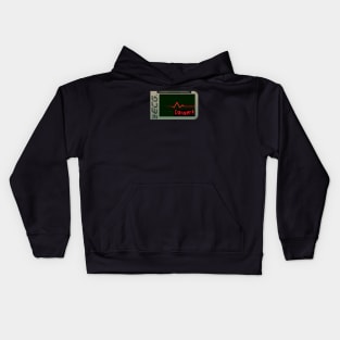 ECG - Danger! Kids Hoodie